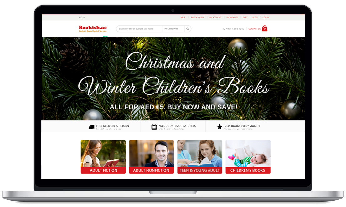 online rental book site in UAE