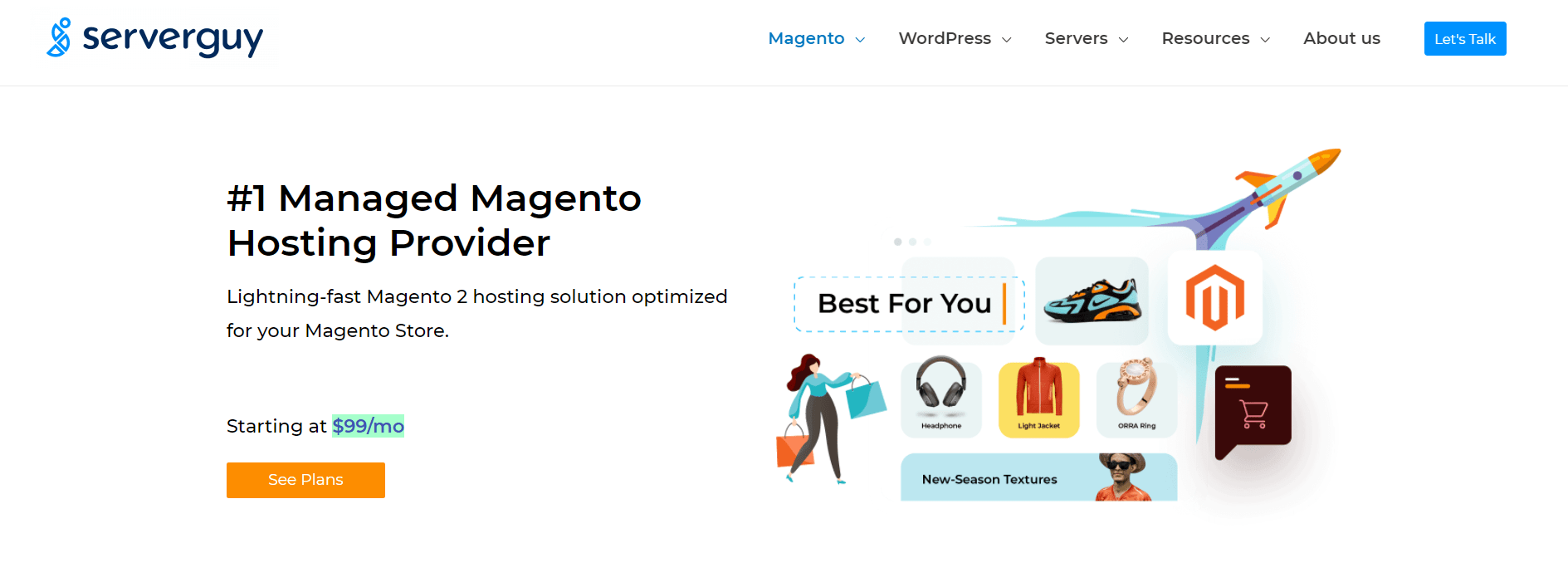 Serverguy Magento Hosting Banner Image