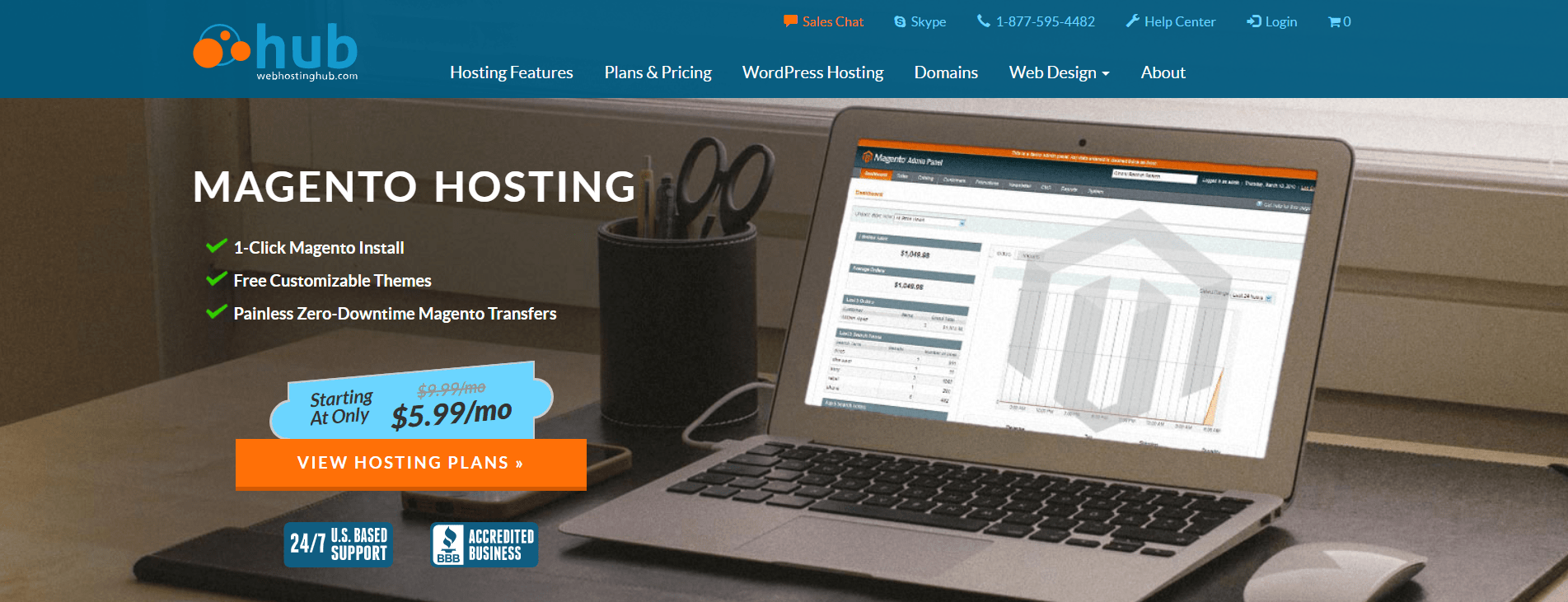 WebHostingHub Magento Hosting Provider Image