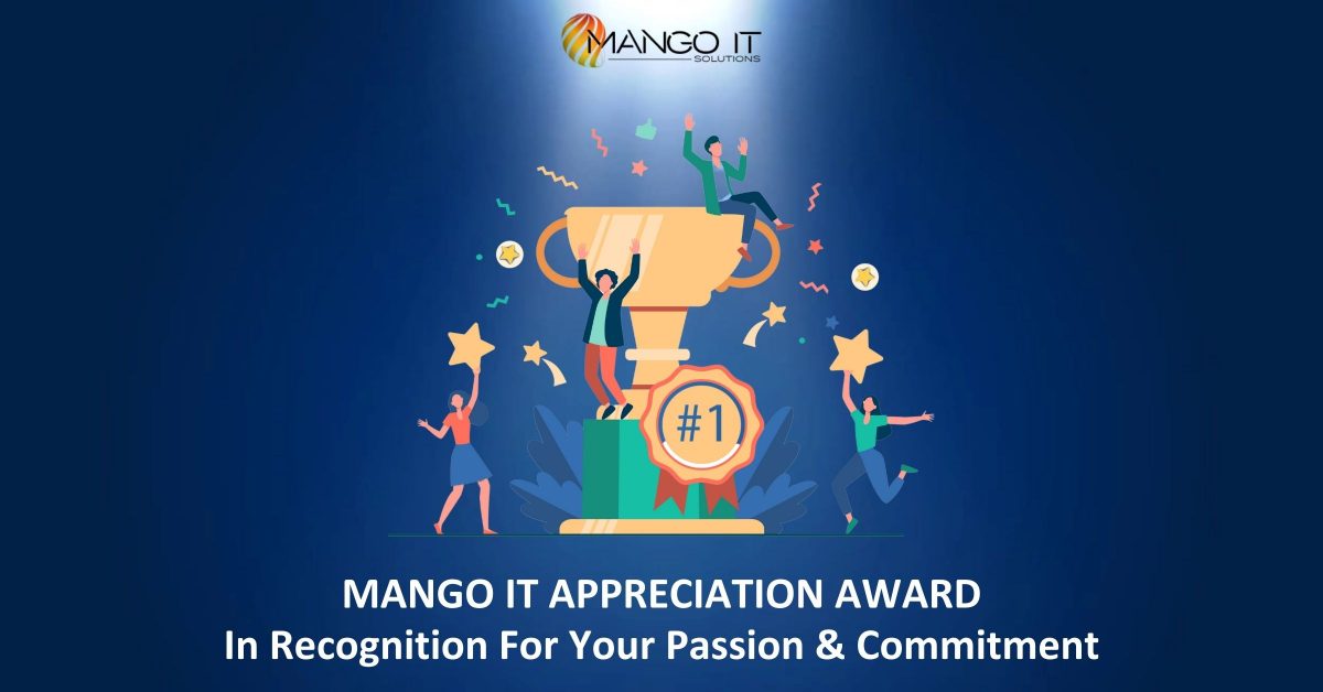 Mango IT Apprication Award